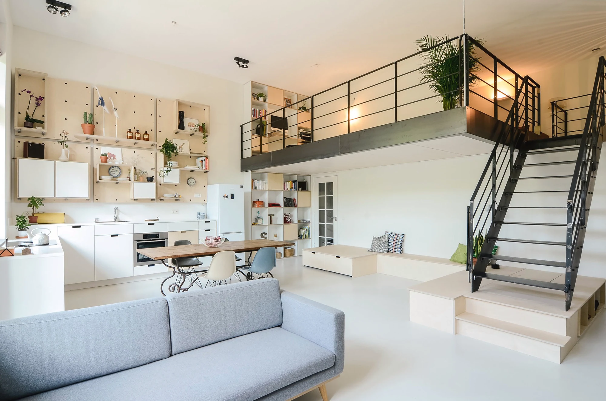 Condo conversion project in a Washington DC row house