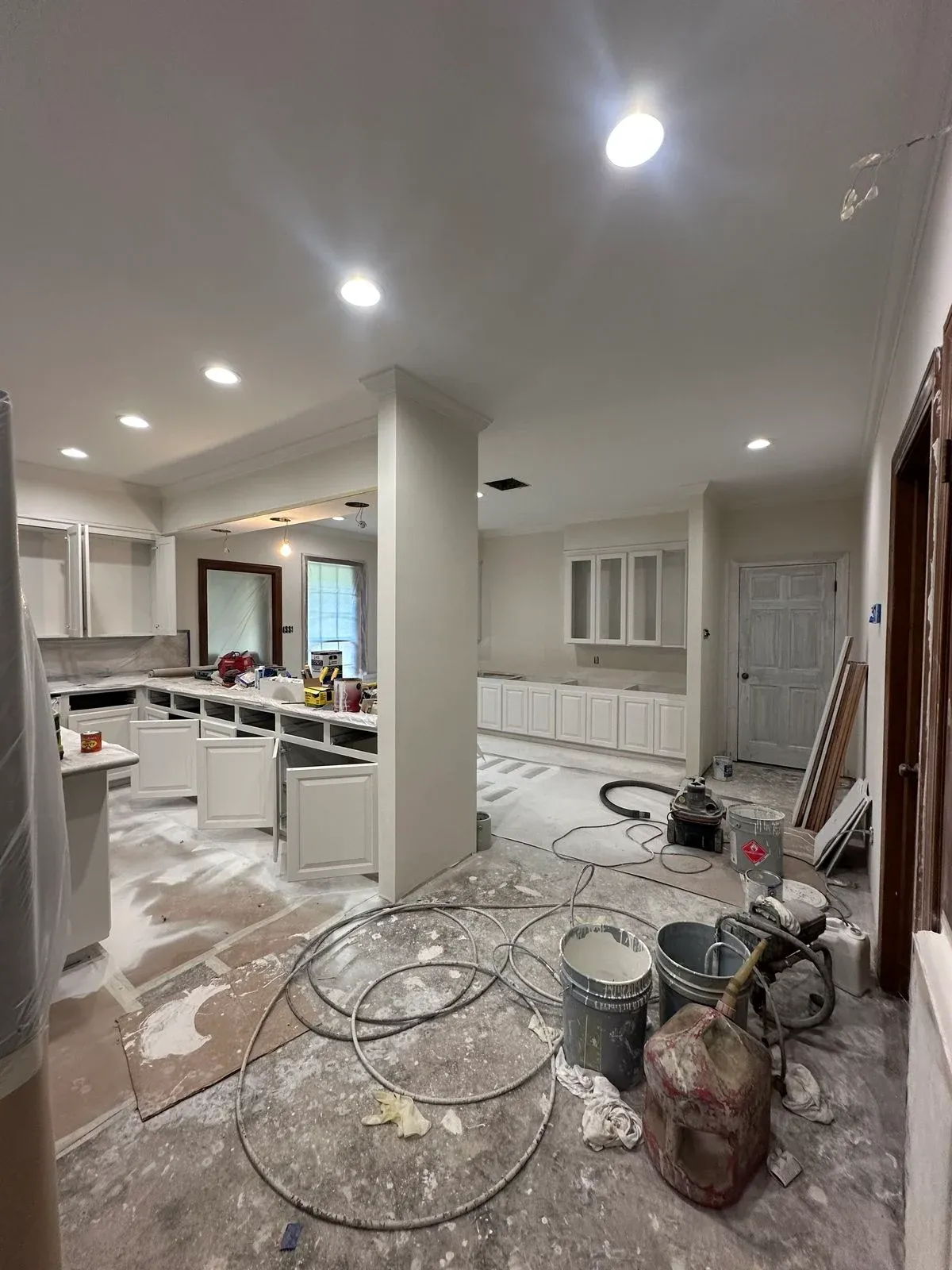 Washington DC general contracting project in progress